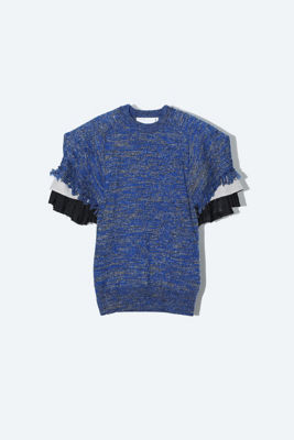 ＜TOGA＞Ｍｅｌａｎｇｅ　ｋｎｉｔ　Ｓ／Ｓ　ＴＡ２４２－ＸＮ００４