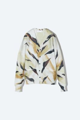 Ｐｒｉｎｔ　ｋｎｉｔ　ｃａｒｄｉｇａｎ　ＴＡ２４２－ＸＯ００６