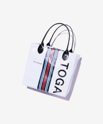 ＜TOGA＞Ｌｏｇｏ　ｔｏｔｅ　ｂａｇ　ｓｍａｌｌ　ＴＡ２５１ーＡＧ０６８