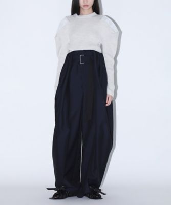 toga archives 20ss ウールモヘアワイドパンツ Wool mohair bonding wide pants