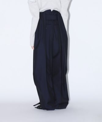 希少✨TOGA Wool mohair cape jacket ジレ リボン JACKET WITH PLEATED HEM/SLEEVE DETAILS(S Black): Vintage 1.1