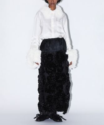 Frill embroidery skirt TA252ーFG037
