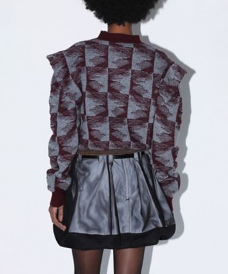 TOGA PULLA Jacquard knit top 22ss トーガ TOGA PULLA Jacquard knit top 22ss トーガ