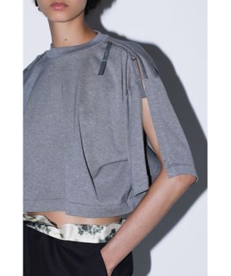 Zip sleeve tee TA261ーJK096 | TOGA/トーガ