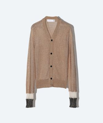 Bright knit cardigan TA261ーXO036