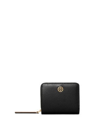 ＜TORY BURCH＞ロビンソン　ペブルド　バイフォールド　ウォレット