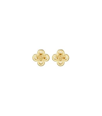 ＜TORY BURCH＞キラ　クローバー　スタックスタッズ　１５３７１９