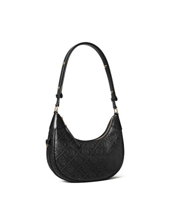 Ｔモノグラム　レザー　クレッセントバッグ　１５８５１４
