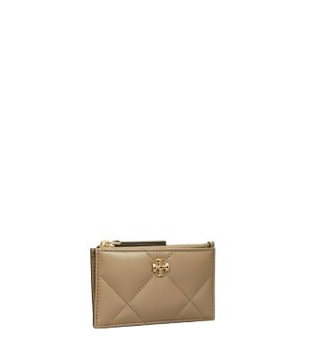 ＜TORY BURCH＞キラ　ダイヤモンドキルト　ジップカードケース　１５８６２９