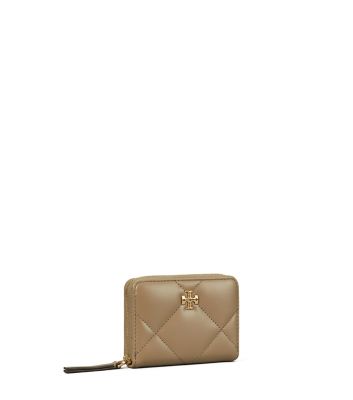 ＜TORY BURCH＞キラ　ダイヤモンドキルト　ジップアラウンド　スモールウォレット　１５９７９１