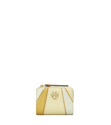 ＜TORY BURCH＞マックグロー　カラーブロック　バイフォールド　ウォレット