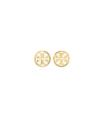 ＜TORY BURCH＞アイコン　スタッズ　ピアス　２６２２２
