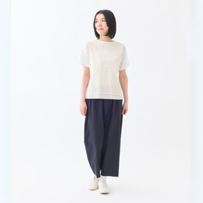 低価格で大人気の シアーチェックドッキングH／S TEE | GRANDMA MAMA 子どもの日