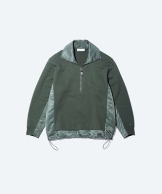 TOGA×PORTER】Half zip sweatshirt