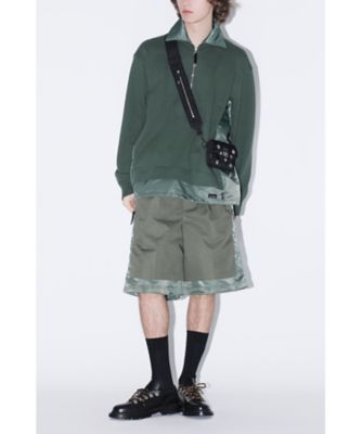 TOGA×PORTER】Half zip sweatshirt