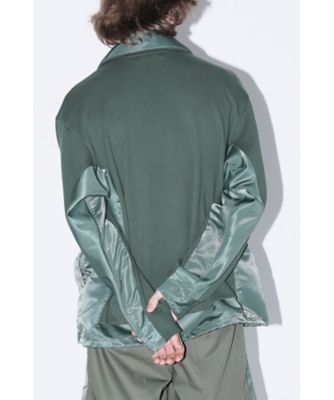 TOGA×PORTER】Half zip sweatshirt