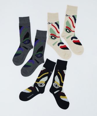 Totem pole socks Tabio TC261ーAI521
