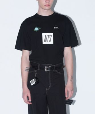 Logo print Tーshirt TOGA×NTS TC262ー