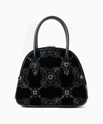【受注商品】ｐａｌａｃｅ　ｔｉｌｅｓ　ｖｅｌｖｅｔ　ｈａｎｄ　ｂａｇ　ＴＤー２４ＡＷーＢＧ０６