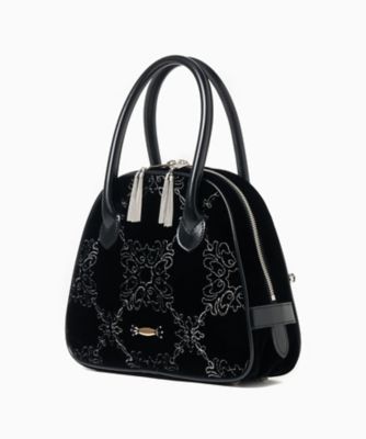 【受注商品】ｐａｌａｃｅ　ｔｉｌｅｓ　ｖｅｌｖｅｔ　ｈａｎｄ　ｂａｇ　ＴＤー２４ＡＷーＢＧ０６