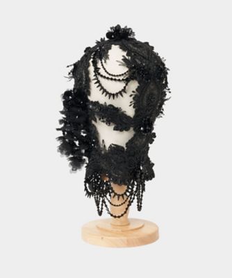 【受注商品】ｂｌａｃｋ　ｌｅｉ　ｂｅａｄｓ　ｈａｅｄ　ｐｉｅｃｅ　ＴＤー２５ＡＷーＡＣ０８