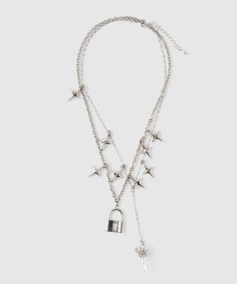 ＜tanaka daisuke (Women)＞【受注商品】ｋｅｙ　＆　ｌｏｃｋ　ｎｅｃｋｌａｃｅ　ＴＤー２５ＡＷーＡＣ１２