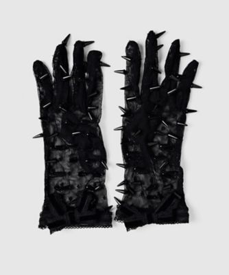 tanaka daisuke (Women)/タナカダイスケ 【受注商品】black thorn mesh gloves TDー25AWーAC17