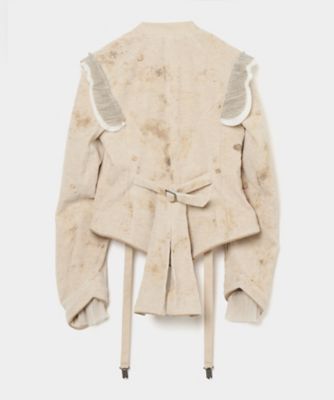 【受注商品】ｓｔａｉｎ　ｐｒｉｎｔ　ｂｕｓｔｌｅ　ｊａｃｋｅｔ　ＴＤー２５ＡＷーＪＫ０２