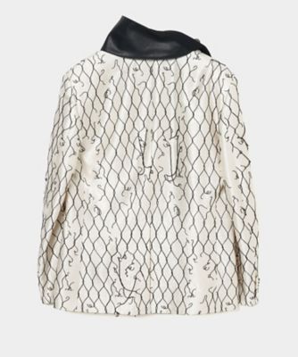 【受注商品】ｄａｍｇｅｄ　ｆｅｎｃｅ　ｂｅａｄｓ　ｅｍｂｒｏｉｄｅｒｙ　ｊａｃｋｅｔ　ＴＤー２５ＡＷーＪＫ０３