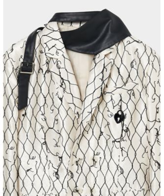【受注商品】ｄａｍｇｅｄ　ｆｅｎｃｅ　ｂｅａｄｓ　ｅｍｂｒｏｉｄｅｒｙ　ｊａｃｋｅｔ　ＴＤー２５ＡＷーＪＫ０３