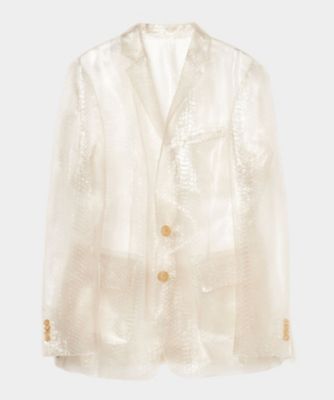 tanaka daisuke (Women)/タナカダイスケ 【受注商品】ｓｎａｋｅ　ｓｈｅｌｌ　ｊａｃｋｅｔ　ＴＤー２５ＡＷーＪＫ０４