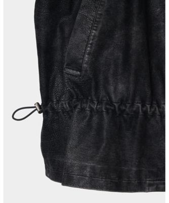 【受注商品】ｄｒａｗｓｔｒｉｎｇ　ｆａｄｅ　ｌｅａｔｈｅｒ　ｂｌｏｕｓｏｎ　ＴＤー２５ＡＷーＪＫ５１ーＢＫ