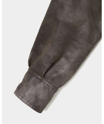 【受注商品】ｄｒａｗｓｔｒｉｎｇ　ｆａｄｅ　ｌｅａｔｈｅｒ　ｂｌｏｕｓｏｎ　ＴＤー２５ＡＷーＪＫ５１ーＣＢ