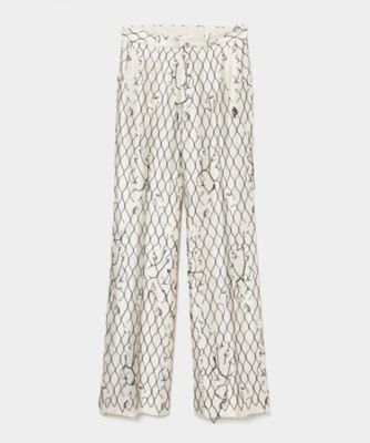 【受注商品】ｄａｍｇｅｄ　ｆｅｎｃｅ　ｂｅａｄｓ　ｅｍｂｒｏｉｄｅｒｙ　ｐａｎｔｓ　ＴＤー２５ＡＷーＰＴ０３