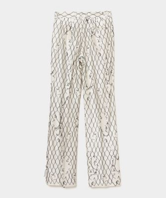 【受注商品】ｄａｍｇｅｄ　ｆｅｎｃｅ　ｂｅａｄｓ　ｅｍｂｒｏｉｄｅｒｙ　ｐａｎｔｓ　ＴＤー２５ＡＷーＰＴ０３