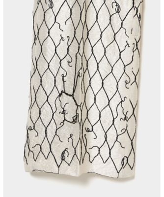 【受注商品】ｄａｍｇｅｄ　ｆｅｎｃｅ　ｂｅａｄｓ　ｅｍｂｒｏｉｄｅｒｙ　ｐａｎｔｓ　ＴＤー２５ＡＷーＰＴ０３