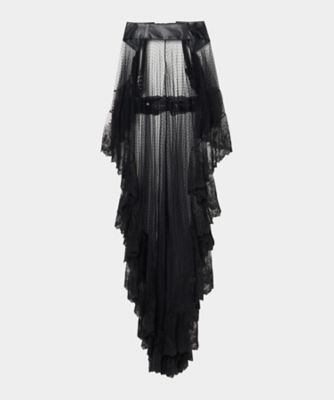 【受注商品】ｄｏｔ　ｔｕｌｌｅ　ｇａｒｔｅｒ　ｂｕｓｔｌｅ　ｓｋｉｒｔ　ＴＤー２５ＡＷーＳＫ０２