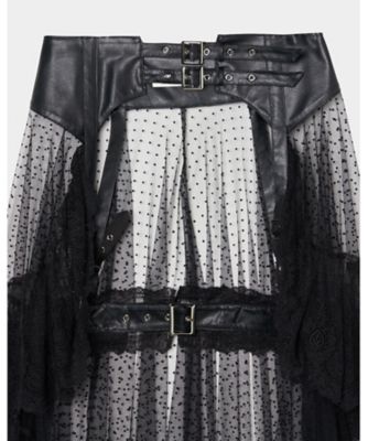 【受注商品】ｄｏｔ　ｔｕｌｌｅ　ｇａｒｔｅｒ　ｂｕｓｔｌｅ　ｓｋｉｒｔ　ＴＤー２５ＡＷーＳＫ０２