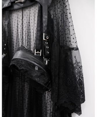 【受注商品】ｄｏｔ　ｔｕｌｌｅ　ｇａｒｔｅｒ　ｂｕｓｔｌｅ　ｓｋｉｒｔ　ＴＤー２５ＡＷーＳＫ０２