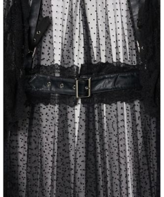 【受注商品】ｄｏｔ　ｔｕｌｌｅ　ｇａｒｔｅｒ　ｂｕｓｔｌｅ　ｓｋｉｒｔ　ＴＤー２５ＡＷーＳＫ０２
