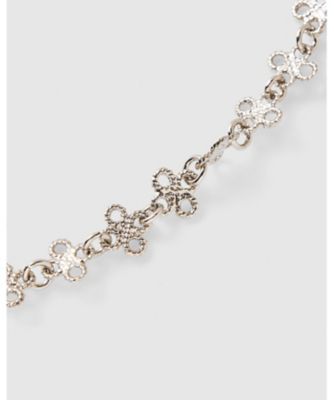 【受注商品】ｐｅａｒｌ　ｒｉｂｂｏｎ　ｃｈａｉｎ　ｎｅｃｋｌａｃｅ　ＴＤー２５ＳＳーＡＣ２１