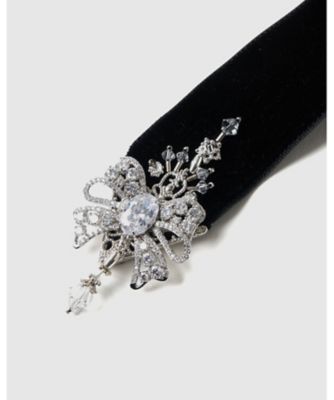 【受注商品】ｒｉｂｂｏｎ　ｂｉｊｏｕ　ｖｅｌｖｅｔ　ｌｏｎｇ　ｒｉｂｂｏｎ　Ｂｌａｃｋ　ＴＤー２５ＳＳーＡＣ２２