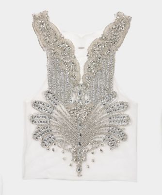 ＜tanaka daisuke (Women)＞【予約販売】９月中旬以降お届け　ｂｉｊｏｕ　ｈａｒｎｅｓｓ　ｔｕｌｌｅ　ｔｏｐｓ　２６ＳＳ／ＴＤー２６ＳＳーＰＯ０１