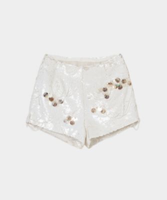 ＜tanaka daisuke (Women)＞【予約販売】９月中旬以降お届け　ｓｃａｌｅ　ｅｍｂｒｏｉｄｅｒｙ　ｓｐａｎｇｌｅ　ｐａｎｔｓ　２６ＳＳ／ＴＤー２６ＳＳーＰＴ０３