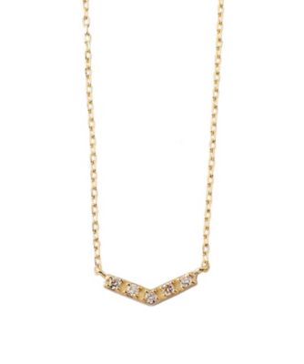 ＜SIENA ROSE（Women）＞シャープラインダイヤネックレス　ＴＤＡ２７５７