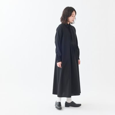 【ゆき様】人気 グランママドーター タックハイネックブラウス【S】黒 刺繍 ゆき様】人気 グランママドーター タックハイネックブラウス【S】黒