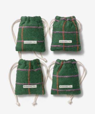 ＜WARMGRAY TAIL (Women)＞【ウォームグレイテールおまとめ】タイルテリーポーチ　ＴＥＲＲＹＰＯＵＣＨ０９