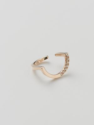 ＜Hirotaka (Women)＞ＴＲＥＥＨＯＰＰＥＲ　ダイヤモンド　イヤーカフ　Ｓサイズ　※シングル　ＴＨ２６ＫＤＦ