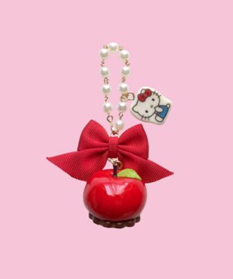 ＜TiTi＞ハローキティ　丸ごとりんごケーキ　バッグチャーム
