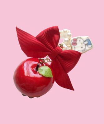 ハローキティ 丸ごとりんごケーキ バッグチャーム | TiTi